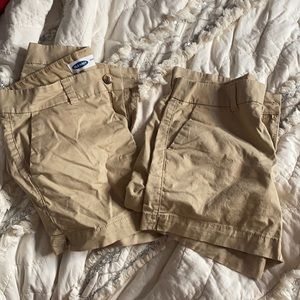 Khaki shorts